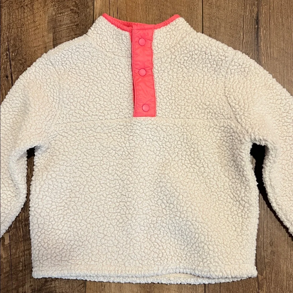 Baby Gap Sherpa Pullover Sweater for Toddler Girl, 4T
